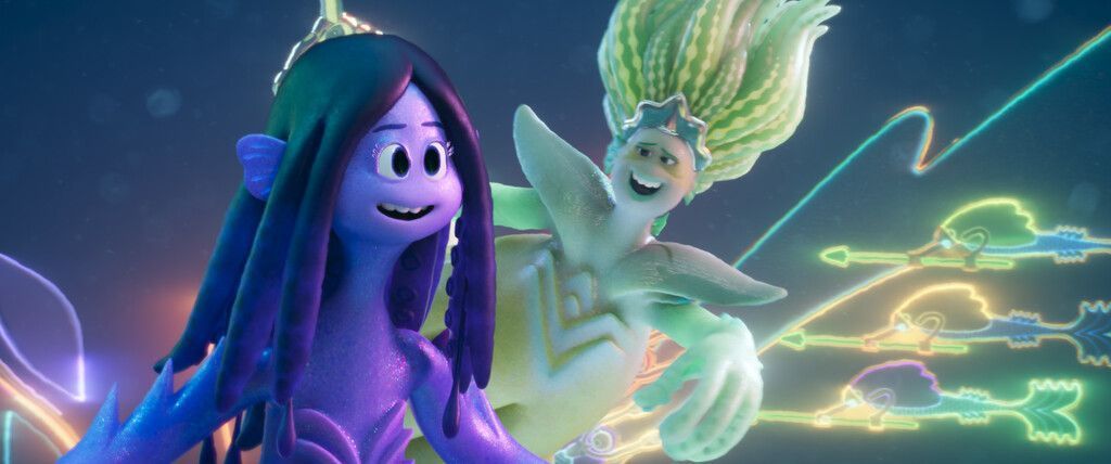 Animationsspaß mit Kraken und Meerjungfrauen