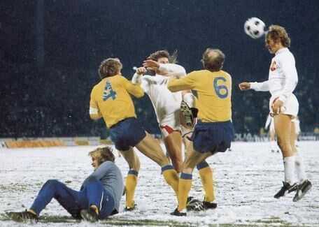 Schneetreiben herrschte 1973.VN