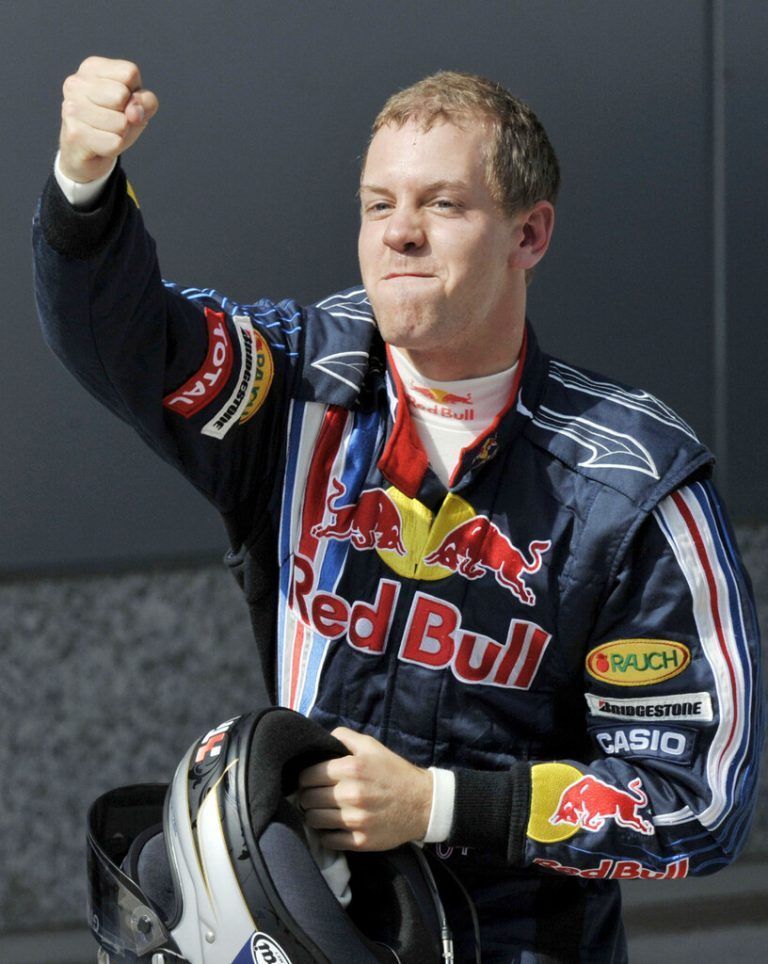 Sebastian Vettel fuhr 2009 den ersten Sieg für RB ein.