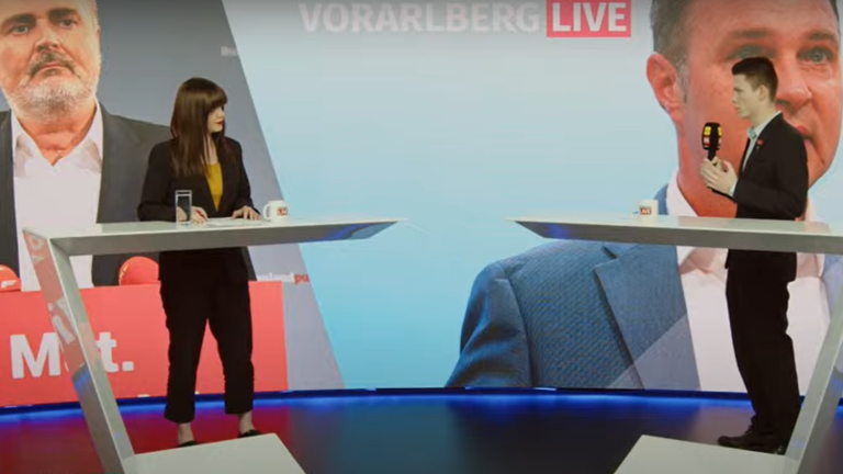 Elisa Wehinger im Gespräch mit VN-Redakteurin Magdalena Raos bei Vorarlberg LIVE.