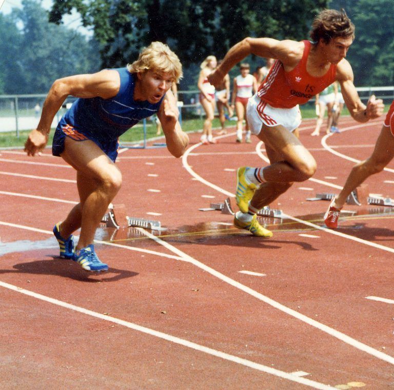 Schnellkraft zählte zu seinen besonderen Fähigkeiten. <span class="copyright">Privat</span>