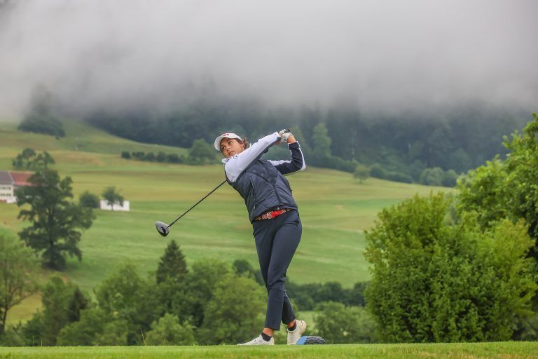 Chantal Düringer nutzte die heimische Landesmeisterschaft auch dafür, um bei ihrem ersten Klub in Riefensberg vorbeizuschauen und „viele nette Menschen wiederzusehen“. <span class="copyright">Steurer</span>