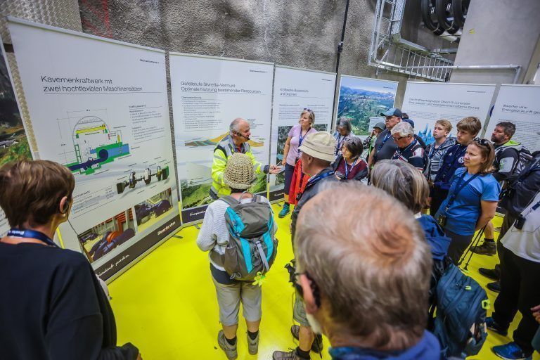 Das Obervermuntwerk II ist ein Anziehungspunkt in der Region. Viele Vorarlberger wollen sich selbst ein Bild von der Stromproduktion machen.