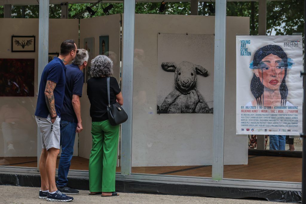 Platz für junge Kunst