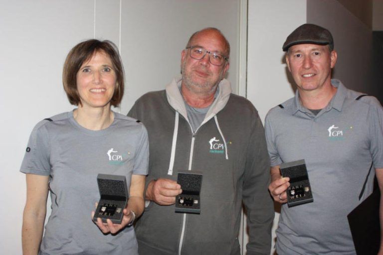 Selma Preg, Klaus Preg und Obmann Günter Lins: Die Gründer vom Klub.