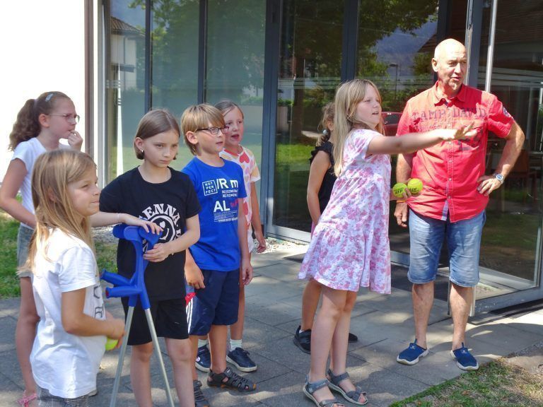 Spielespaß für Familien und Kinder in der Pfarre St. Christoph.
