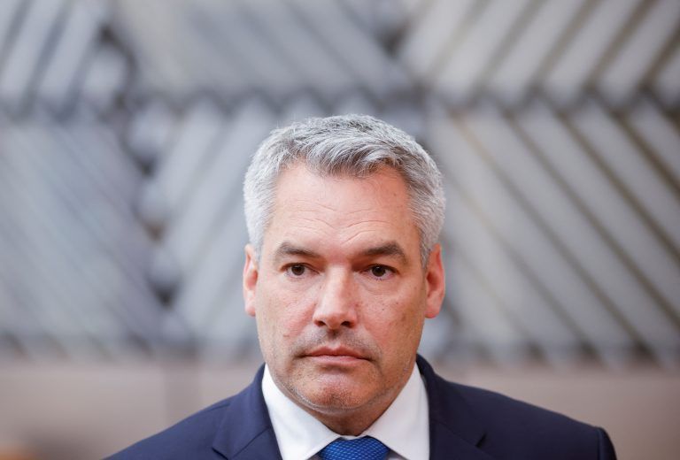Bundeskanzler Karl Nehammer soll am Mittwoch mit Landeshauptmann Markus Wallner die Rhesi-Finanzierungsvereinbarung in Lustenau präsentieren. <span class="copyright">APA</span>
