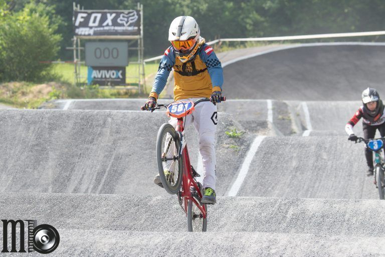 Laura Fercher wurde Achte bei der BMX-EM in der Klasse Girls 12. Bike Goldach