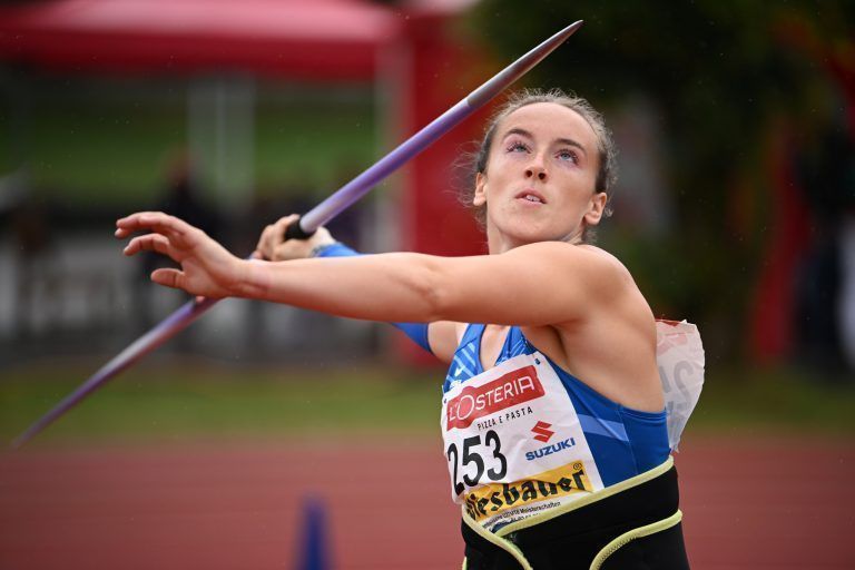 Chiara-Belinda Schuler verteidigte in der U23-Klasse ihren Titel im Speerwurf, sie holte zudem Gold im Hürdensprint und wurde Vizemeisterin im Kugelstoßen.ÖLV/Alfred Nevsimal