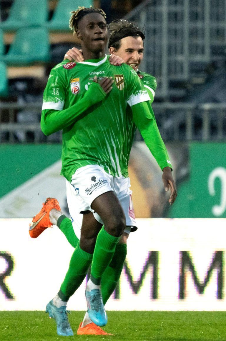 Yadaly Diaby entwickelte sich in Lustenau genau in die richtige Richtung, zeigte gegen Ende der Saison starke Leistungen. <span class="copyright">apa</span>