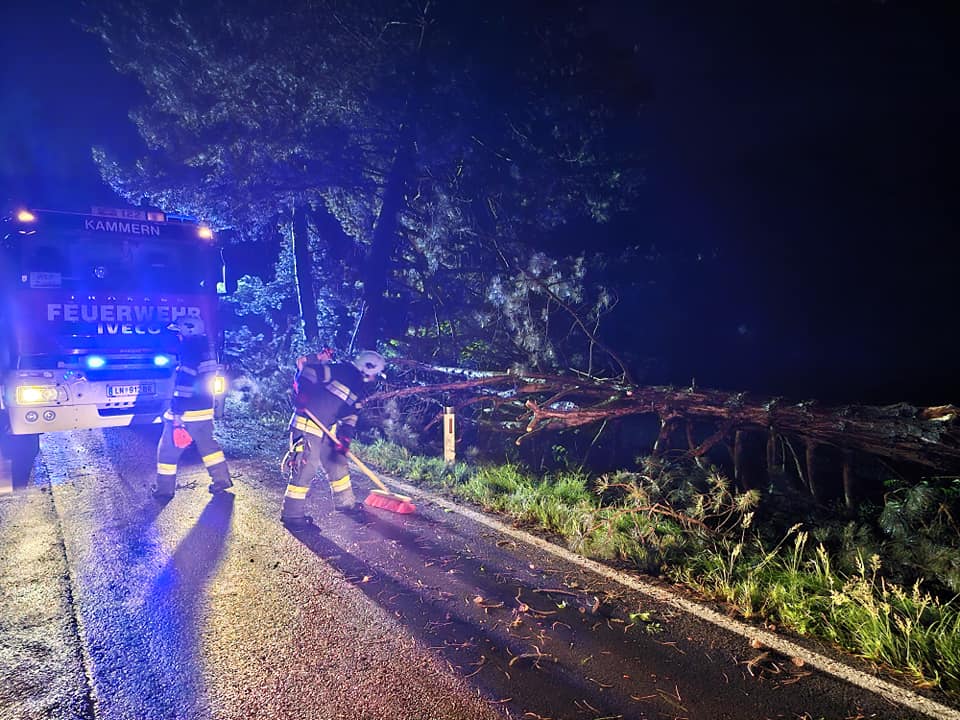 Nur wenige Sturmschäden in Vorarlberg