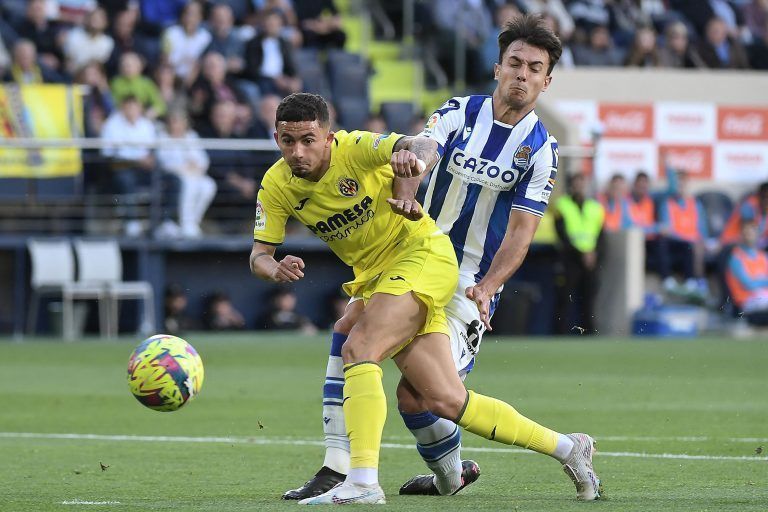 Spaniens Teamstürmer Yéremy Pino ist der Star der Mannschaft aus Villarreal. <span class="copyright">ap</span>