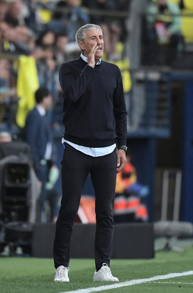 Villarreal-Coach Enrique 'Quique' Setien. <span class="copyright">afp</span>