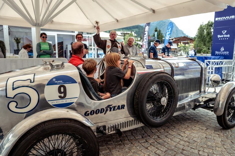 Die wahren Stars der „Arlberg Classic“ waren die Oldtimer selbst.