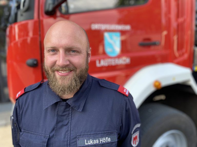 Lukas Höfle war selbst in der Feuerwehrjugend und zählt nun zu den Betreuern.<span class="copyright"> VN/RAuch</span>