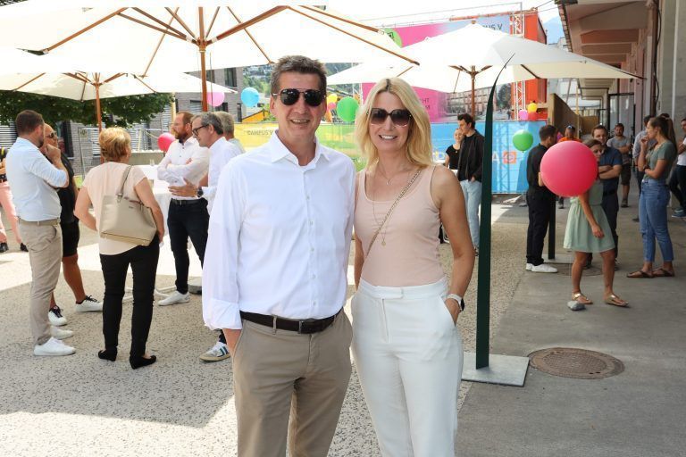 „Photeon“-CEO Thomas Lorünser und PRISMA-Prok. Melanie Fleisch.