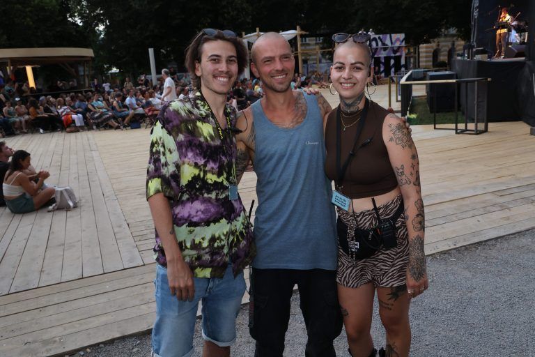Clemens Schmid, Niklas Herbich und Noreen Frener.