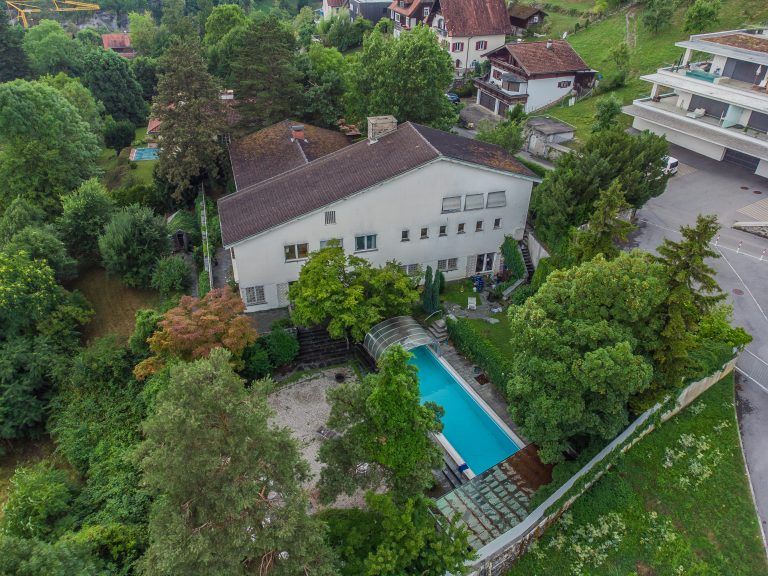 Die Villa wurde in den 1960er-Jahren erbaut. <span class="copyright">VN/Steurer</span>