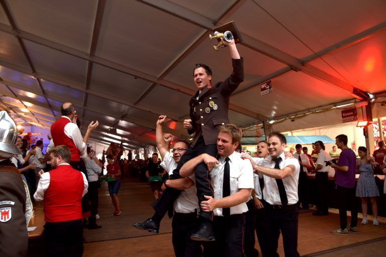 Feierstimmung bei den Silbertalern.