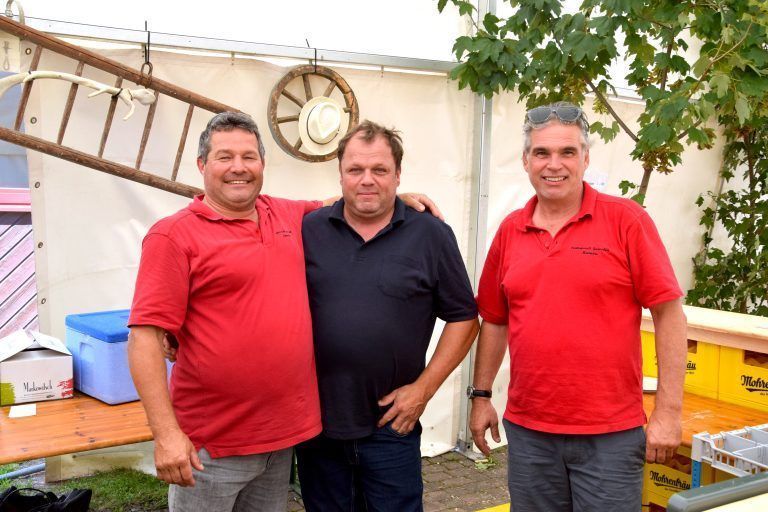 Walter Albrecher, Dietmar Tschugmell und Helmut Salzgeber.
