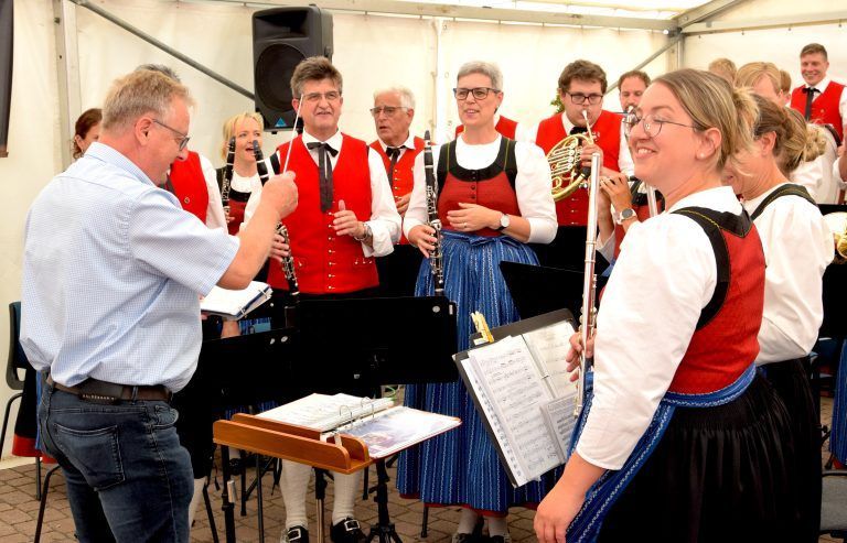 Bartholomäbergs Bürgermeister dirigierte gerne ein Stück.