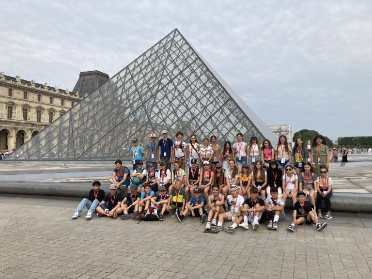 Im Louvre versetzte das kleine Gemälde der Mona Lisa die Schüler ins Staunen.<span class="copyright">ms schruns</span>