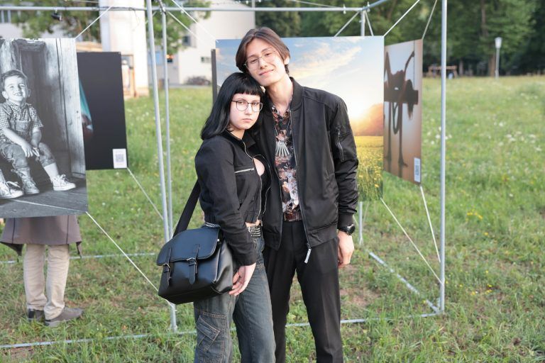 Nina Jagielsko und Fotograf Mike Marte.