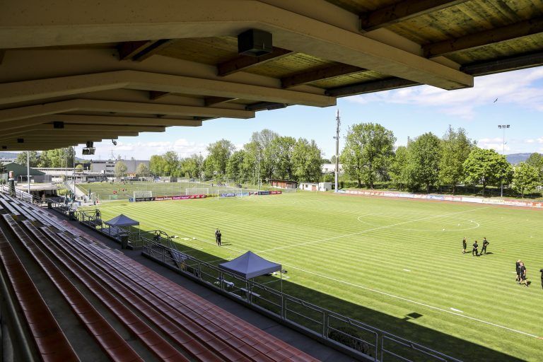 Das Herrenried-Stadion in Hohenems soll ab Ende 2024 neu gebaut werden. <span class="copyright">gepa</span>