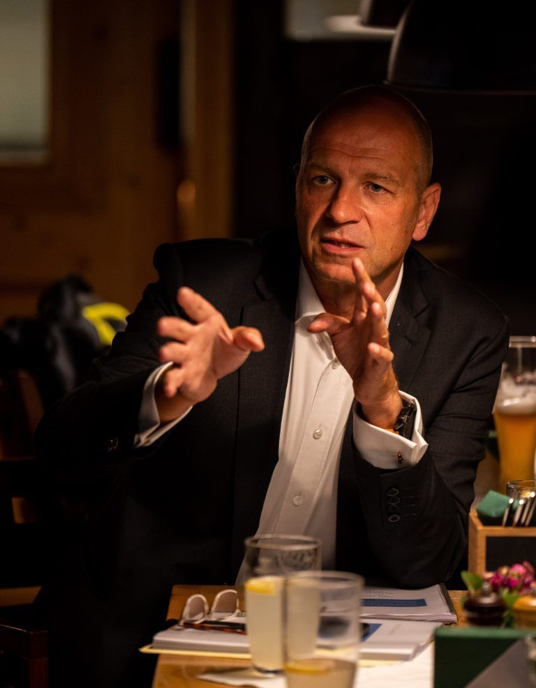 Arno Pajek, Präsident des Schwimmverbandes. <span class="copyright">gepa</span>