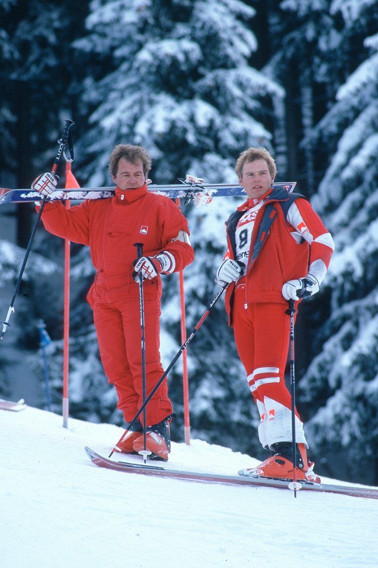 Ein unbeugsames Duo: Marc mit Vater Helmut. <span class="copyright">Privat</span>