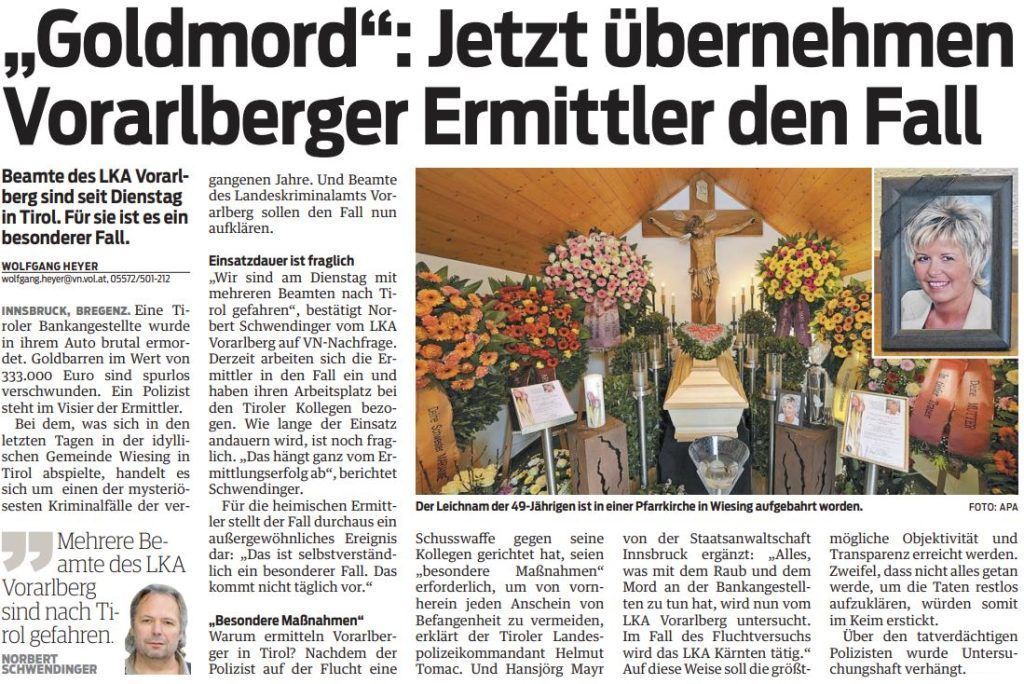 Goldmord: Wie Norbert Schwendinger eine schockierende Wahrheit aufdeckte