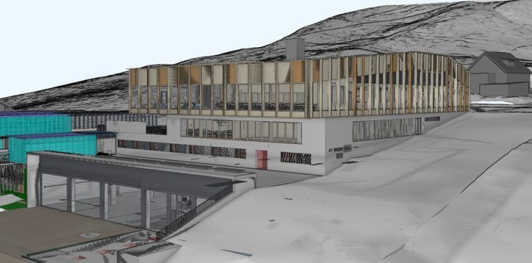 Im mittleren Geschoss gibt es unter anderem Aufenthaltsräume und Umkleidekabinen für Mitarbeitende. <span class="copyright"> illwerke vkw</span>