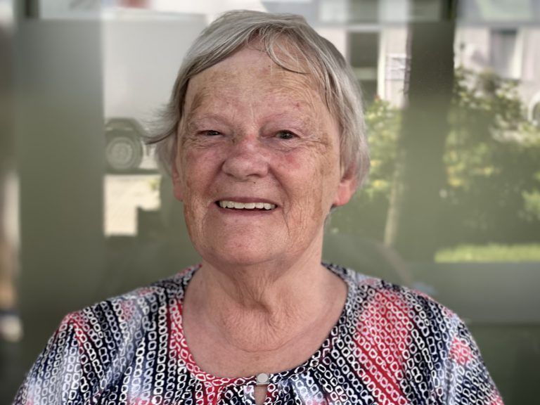 "Ich bin im Betreuten Wohnen des Sozialzentrums und fühle mich sehr wohl hier. Der heutige Ausflug war einfach toll und überhaupt nicht anstrengend. Das Team des Sozialzentrums macht sehr viel für uns". Hannelore Kaiser, 84 Jahre