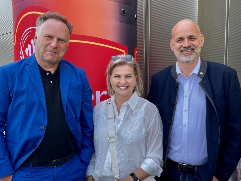 Walter Fritz, Andrea und Martin Koch.