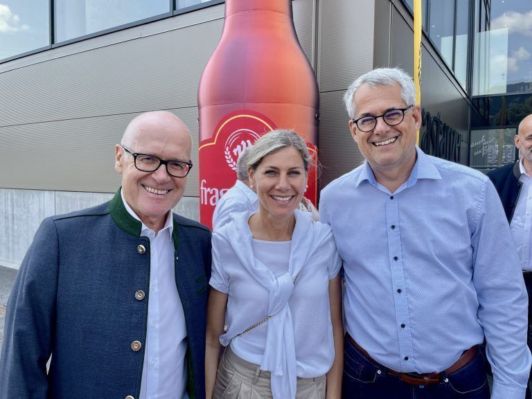Dieter Oberhöller, Susanne Speckle und Richard Erne.