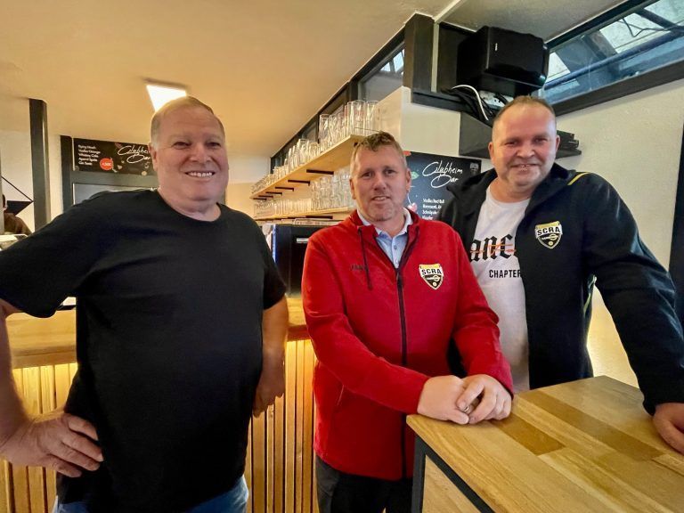 Helmut Thaler, Marco Buchhammer und Bruno Effinger (von links).