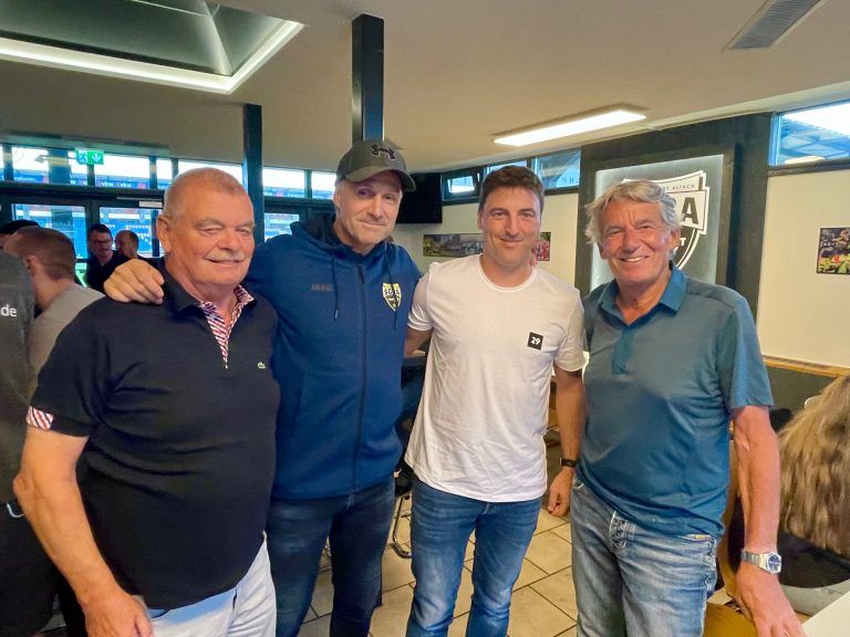 Peter Renhard, Roland Kirchler, Joachim Standfest und Hubert Engstler (v. l.).