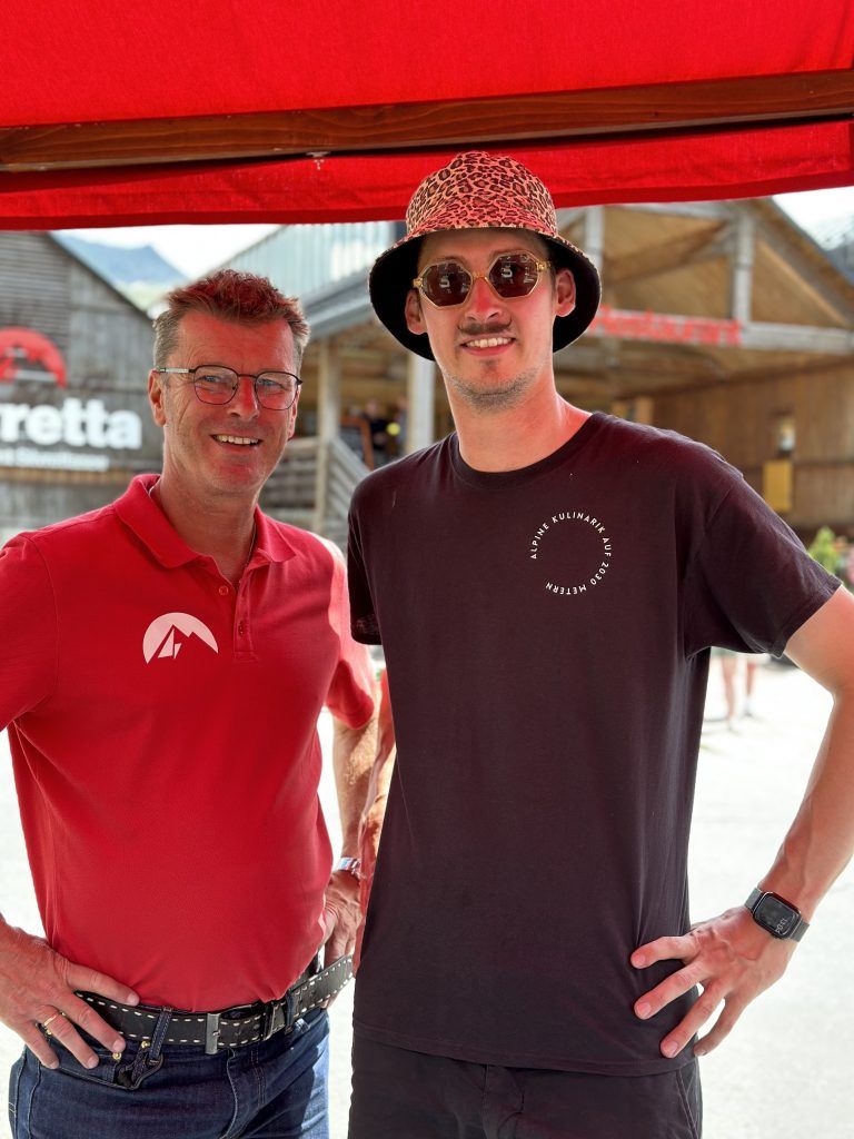 Ingo Klehenz (Silvretta Bielerhöhe) und Emanuel Ganahl (Montafoner Sushi).