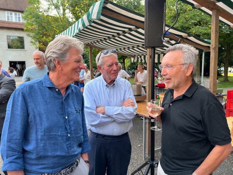 Kulturexperten Werner Grabher, Wolfgang Allgeuer und Meinrad Pichler.