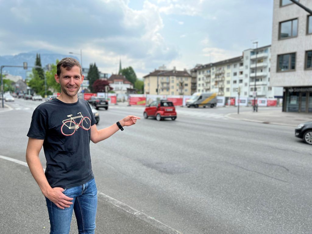 Querungs-Wirrwarr an der Dornbirner Stadtstraße