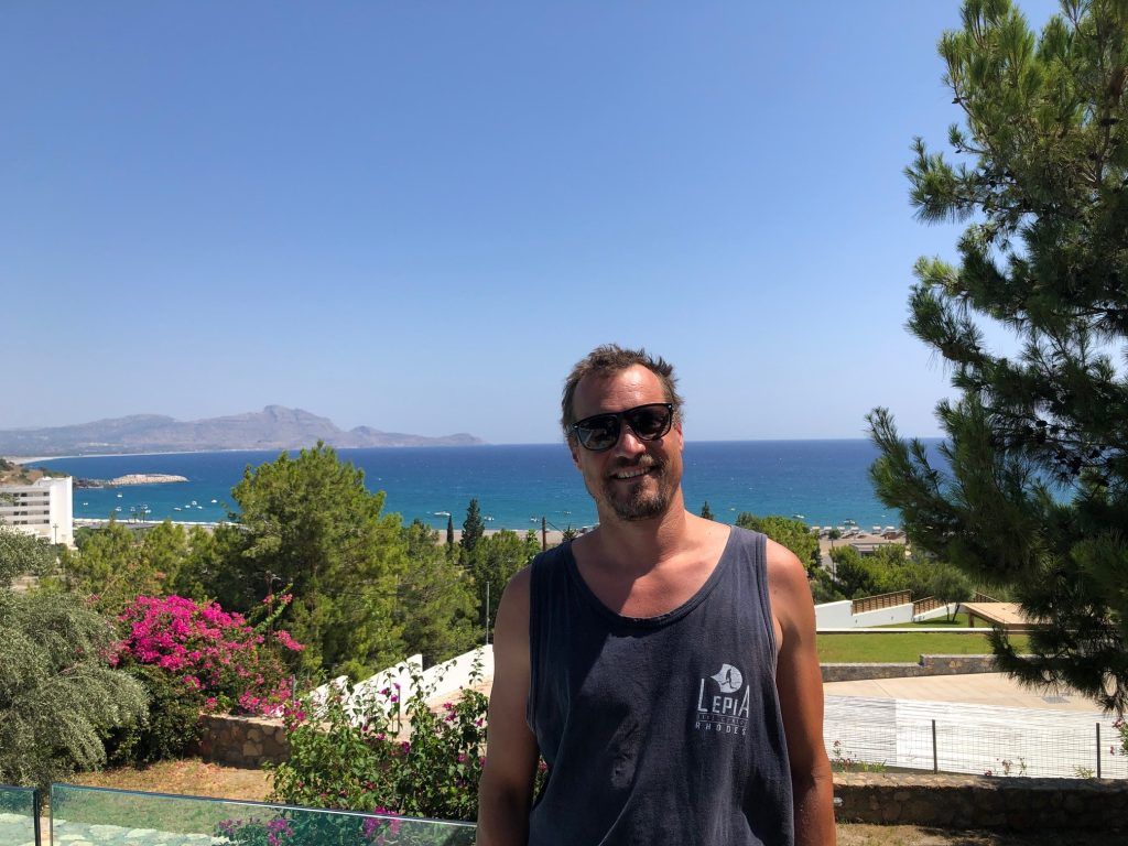 Wie Aaron Rösch und seine Familie aus ihrem Haus in Rhodos flüchteten