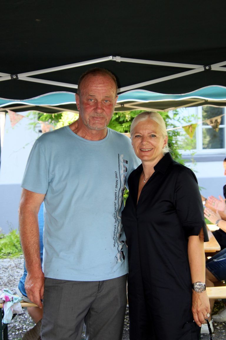 Für Peter Kühn und die Geschäftsführerin der Lebenshilfe Vorarlberg Michaela Wagner-Braito ist es wichtig, Inklusion und Integration zu leben.