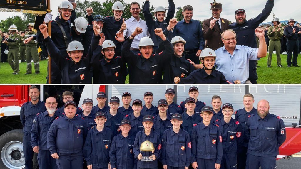 Jugendfeuerwehr Lauterach holt endlich den Goldenen Helm
