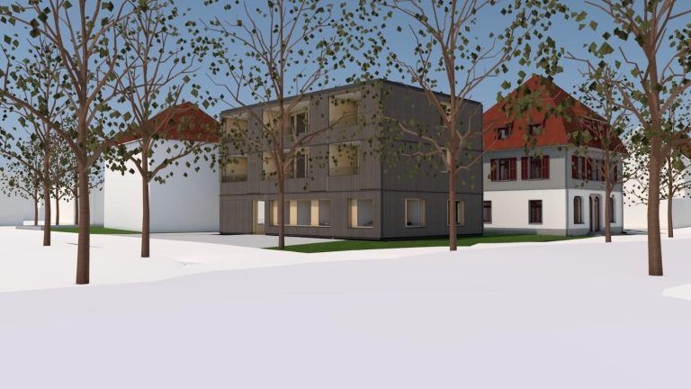 Visualisierung des neuen Betreutes Wohnens im Paulihaus. <span class="copyright">Gemeinde Altach</span>