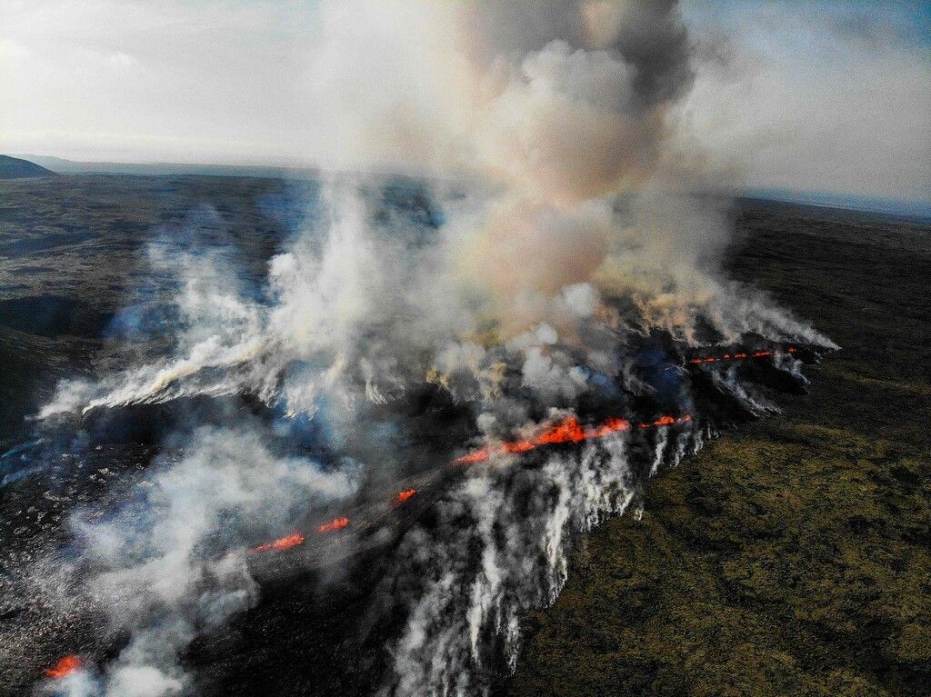 Lava nahe Reykjavik: Island erlebt nächsten Vulkanausbruch