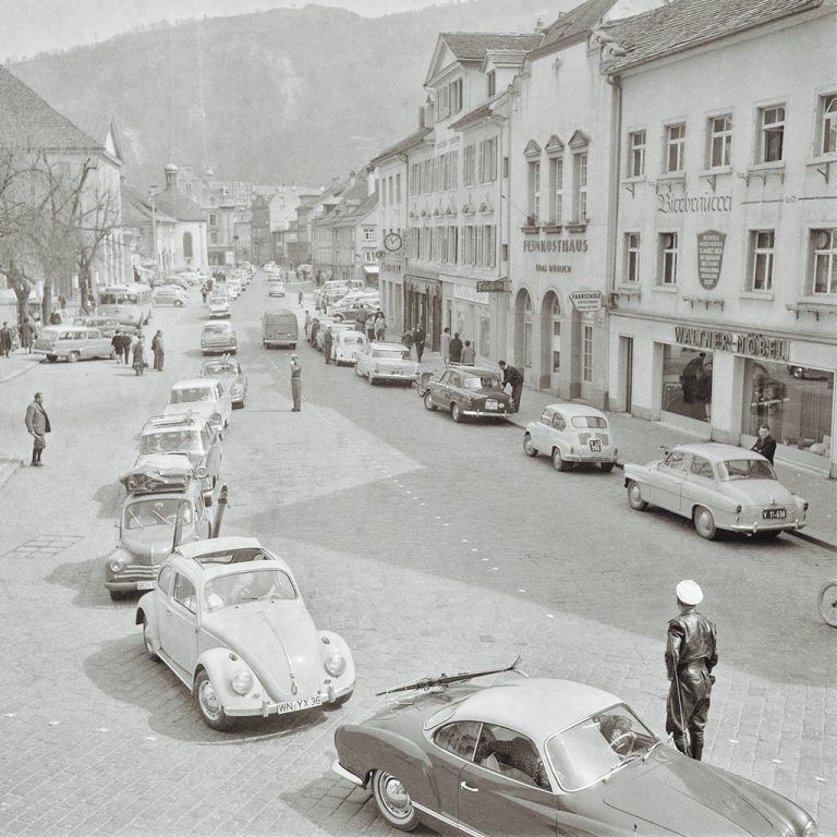 Bregenz, Kornmarktplatz, 1961