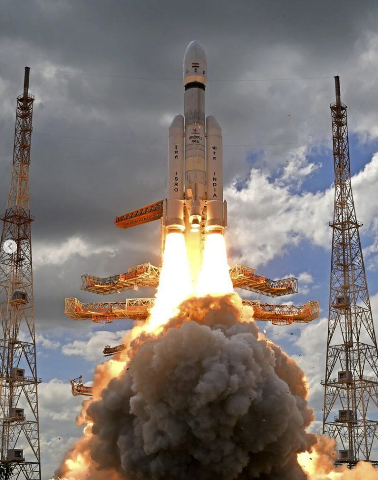 „Chandrayaan-3“ soll am 23. oder 24. August auf dem Mond landen. AP