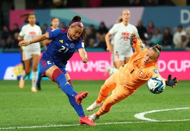 Das vermeintliche 1:0 für die Philippininnen.
