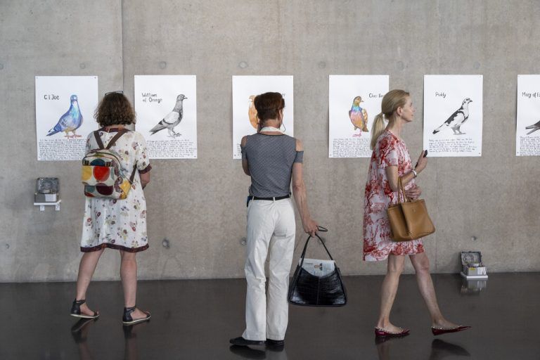 Der Andrang bei der Preview im Kunsthaus war groß. VN/Paulitsch