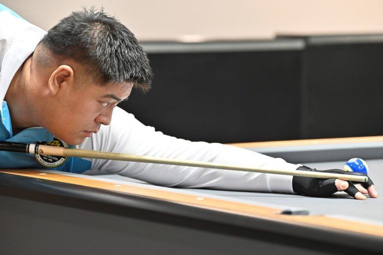 Der Rankweiler Mario He konnte im Halbfinale und im Spiel um Platz drei nicht zu einer besseren Platzierung beitragen – Team „Europa A“ holt Platz vier.WCBS, www.billard1.net